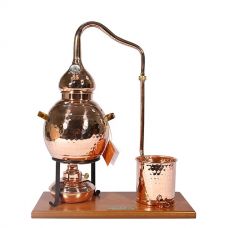 Аламбик сувенирный 2,5 л на деревянной основе со спиртовой горелкой в Рязани