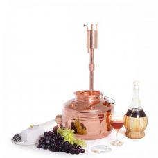 Ректификационная колонна "Астра Голд" на бидоне из нержавейки "Люкс" 10 л, ТЭН в Рязани